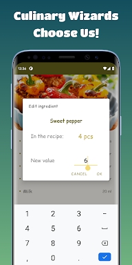 Recipe calculator - CookBook screenshots