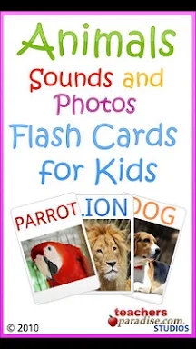 Animal Photos-Kids Flashcards screenshots