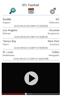 Pro Free Streaming : XFL NFL NBA NHL NCAA Live screenshots