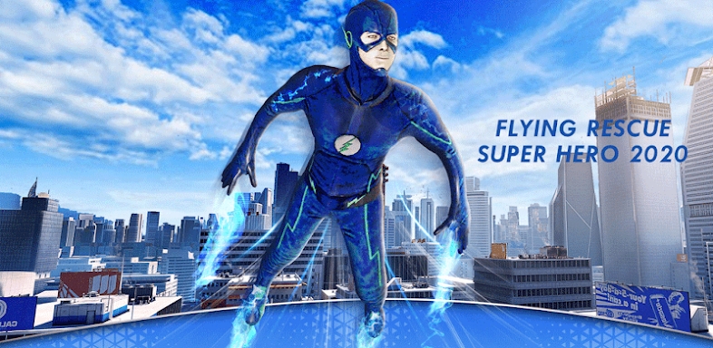 Superhero Flying speedster screenshots