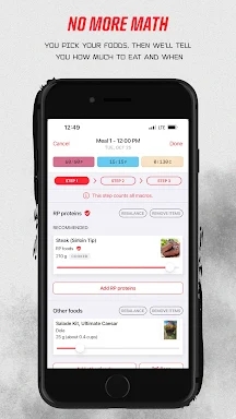 RP Diet Coach & Meal Planner screenshots