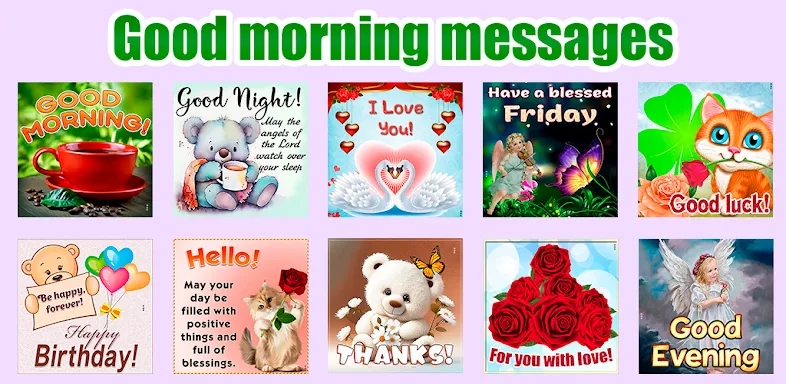 Good morning messages & quotes screenshots