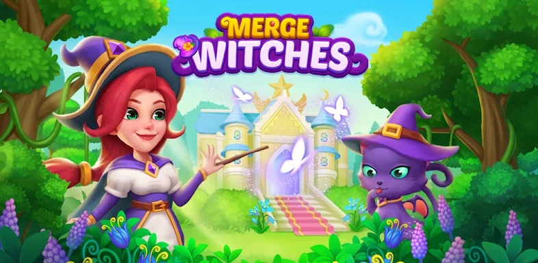 Merge Witches-Match Puzzles screenshots