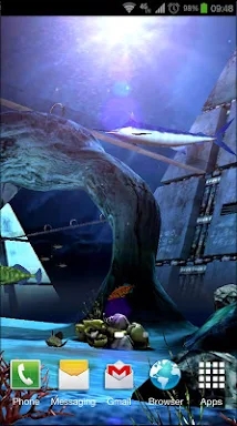 Atlantis 3D Free lwp screenshots