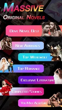 Dove Novel: Books & Stories screenshots