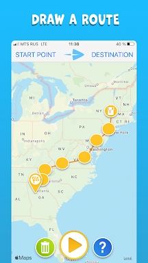 TravelBoast™ My Journey Routes screenshots