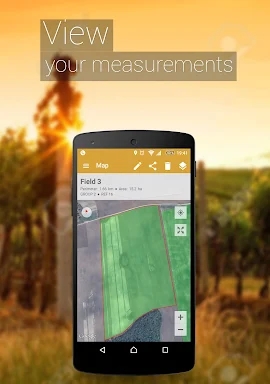 GPS Fields Area Measure screenshots