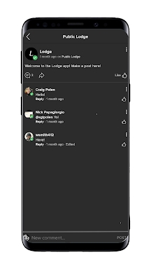 The Lodge App screenshots