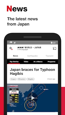 NHK WORLD-JAPAN screenshots