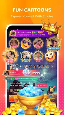 Honey Jar - Voice Chat & Party screenshots