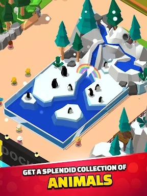 Idle Zoo Tycoon 3D - Animal Pa screenshots