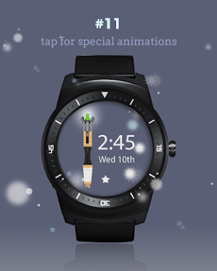 Time and Space Watch Face screenshots