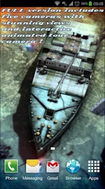 Titanic 3D Free live wallpaper screenshots