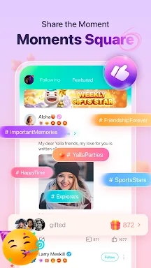 Yalla - Group Voice Chat Rooms screenshots
