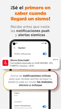 SkyAlert: Alerta Sísmica screenshots