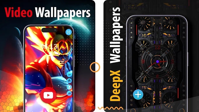 DeepX Wallpapers +3D screenshots