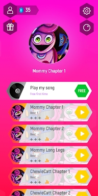 Mommy Tiles Playtime Hop screenshots