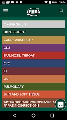 EMRA Antibiotic Guide screenshots