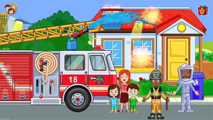 Firefighter: Fire Truck games screenshots