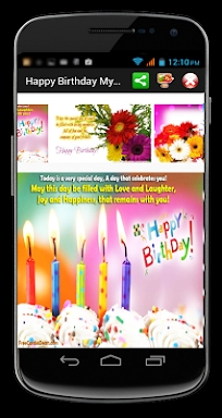 Birthday Greeting Cards screenshots