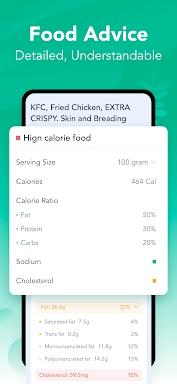 Calowise, Easy Calorie Counter screenshots