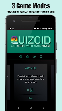 Quizoid: Offline Trivia Quiz 2020 screenshots