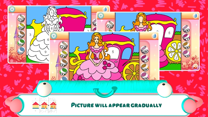 Pretty Princess Coloring Book screenshots