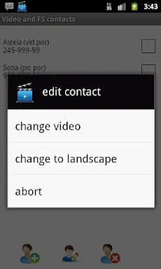 Video Full Screen Caller ID Tr screenshots