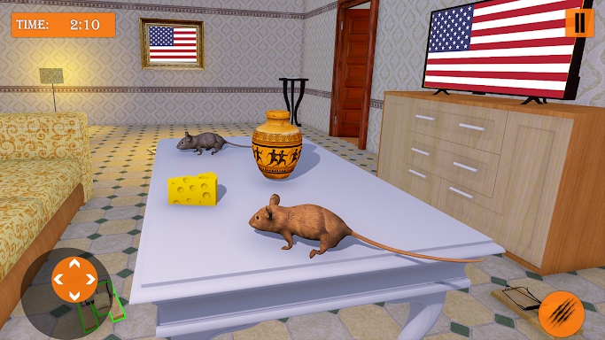 Home Mouse simulator: Virtual screenshots
