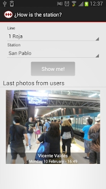 MetroApp screenshots