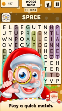 Holiday Word Puzzle : Search Hidden Words screenshots
