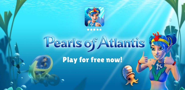 Pearls of Atlantis Match & Pop screenshots