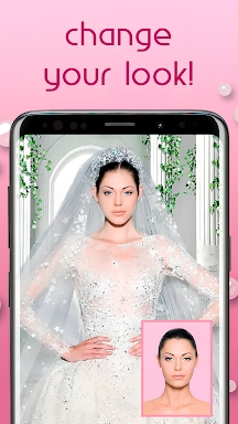 Wedding Dress Photo Montage screenshots