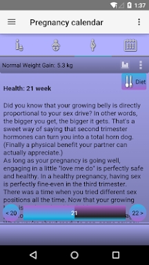 Pregnancy Calendar screenshots