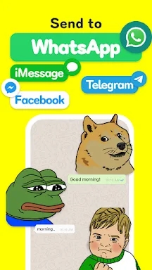 GIF Stickers for Whatsapp Chat screenshots