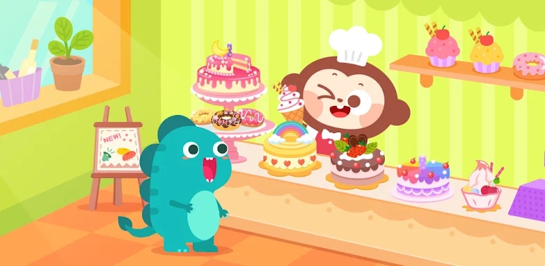DuDu Dessert Shop DIY Games screenshots