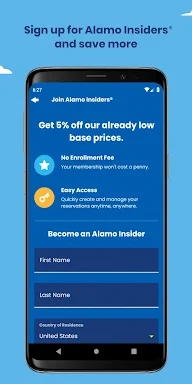 Alamo - Car Rental screenshots