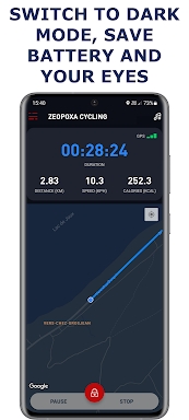 Cycling app — Bike Tracker screenshots
