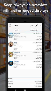 Storage Manager: Stock Tracker screenshots