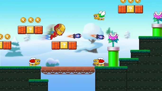 Super Gino Bros - Jump & Run screenshots