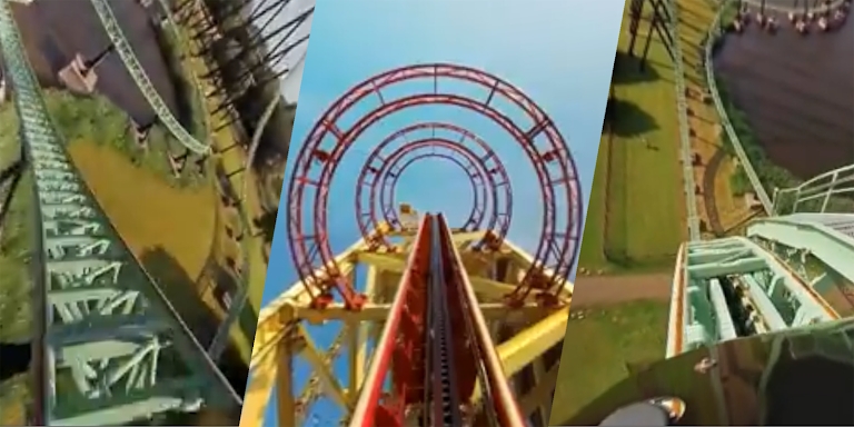 VR Thrills Roller Coaster Game screenshots