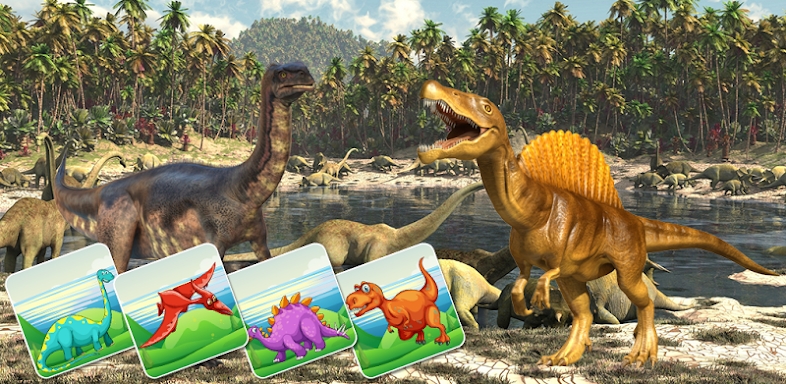Dinosaurs Memory screenshots