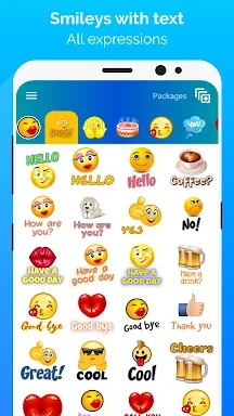 WhatSmiley: Emoji WASticker screenshots