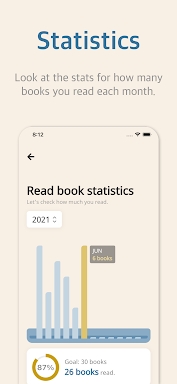 Bookmory - reading tracker screenshots