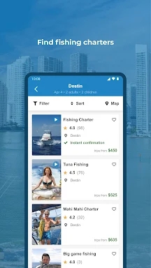 FishingBooker screenshots