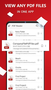 PDF Reader - PDF Reader 2022 screenshots