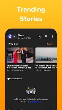 Pluma RSS Reader screenshots