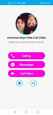 American Boys Fake Call Video  screenshots