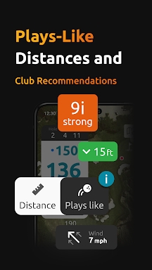 15th Club Golf GPS Rangefinder screenshots