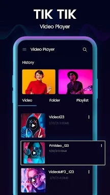 Tik Toc - Multimedia Player screenshots